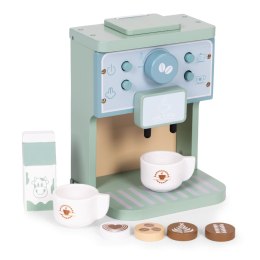 Drewniany ekspres do kawy dla dzieci zestaw baristy 8 elementów ECOTOYS