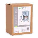 Drewniany ekspres do kawy dla dzieci zestaw baristy 8 elementów ECOTOYS