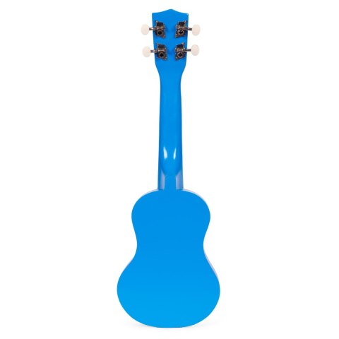 Gitara ukulele dla dzieci drewniana 4 struny nylonowe kostka do gry ECOTOYS Gitara ukulele dla dzieci drewniana 4 struny nylonowe kostka do gry ECOTOYS