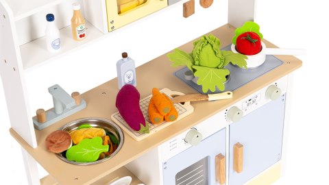 Kuchnia dla dzieci piekarnik pralka mikrofala 12 akcesoriów ECOTOYS Kuchnia dla dzieci piekarnik pralka mikrofala 12 akcesoriów ECOTOYS