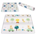 Mata piankowa dla dzieci edukacyjna dwustronna zwijana alfabet ECOTOYS