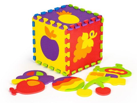 Mata piankowa edukacyjna EVA puzzle 20 elementów 148x119 cm ECOTOYS Mata piankowa edukacyjna EVA puzzle 20 elementów 148x119 cm ECOTOYS
