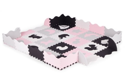 Mata piankowa z płotkiem puzzle suchy basen 36 elementów ECOTOYS Mata piankowa z płotkiem puzzle suchy basen 36 elementów ECOTOYS