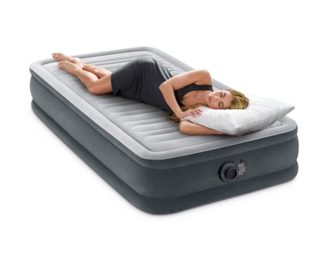Materac łóżko 191x99 cm z pompką 1-osobowy Comfort 67766ND Materac łóżko 191x99 cm z pompką 1-osobowy Comfort 67766ND