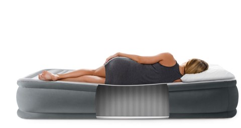 Materac łóżko 191x99 cm z pompką 1-osobowy Comfort 67766ND Materac łóżko 191x99 cm z pompką 1-osobowy Comfort 67766ND