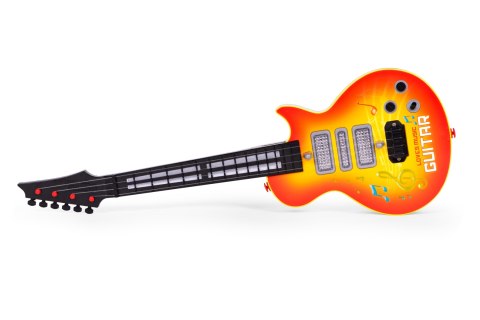 Rockowa gitara dla dzieci z nauką gry na gitarze podczerwień melodie Rockowa gitara dla dzieci z nauką gry na gitarze podczerwień melodie
