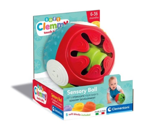Clemmy Piłeczka Sensoryczna Clementoni 17689 Clemmy Piłeczka Sensoryczna Clementoni 17689