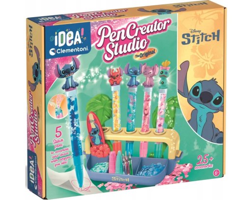 Idea Art Zestaw Fabryka Długopisów Disney Stitch Clementoni 18218 Idea Art Zestaw Fabryka Długopisów Disney Stitch Clementoni 18218