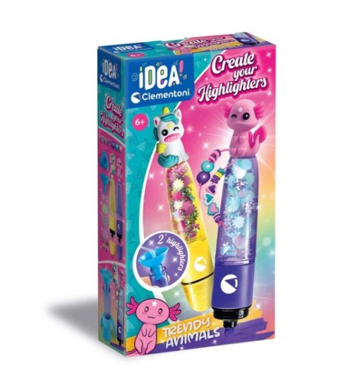 Idea Art Zestaw Mini Fabryka Markerów Magiczne Zwierzęta Clementoni 18167 Idea Art Zestaw Mini Fabryka Markerów Magiczne Zwierzęta Clementoni 18167