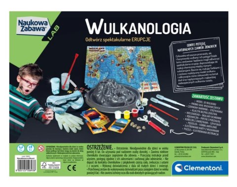 Naukowa Zabawa Zestaw Naukowy Wulkanologia Język Polski Clementoni 50893 Naukowa Zabawa Zestaw Naukowy Wulkanologia Język Polski Clementoni 50893