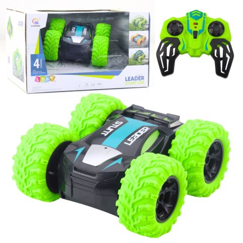 Samochód Kaskaderski Zdalnie Sterowany RC Obroty o 360° Zielony Samochód Kaskaderski Zdalnie Sterowany RC Obroty o 360° Zielony