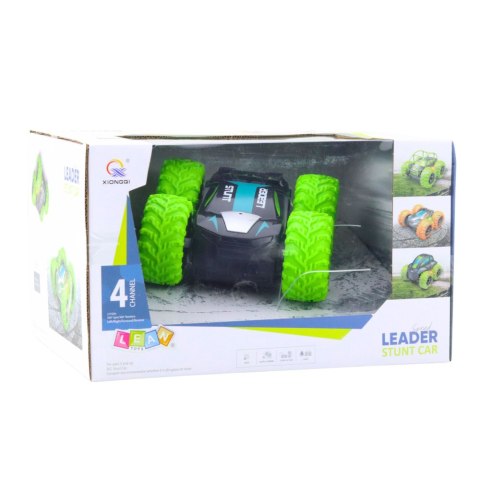 Samochód Kaskaderski Zdalnie Sterowany RC Obroty o 360° Zielony Samochód Kaskaderski Zdalnie Sterowany RC Obroty o 360° Zielony