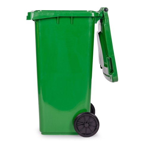Zestaw 4 koszy na śmieci pojemniki 4x120L niebieski zielony żółty czarny makulatura szkło plastik odpady zmieszane gumowe koła Zestaw 4 koszy na śmieci pojemniki 4x120L niebieski zielony żółty czarny makulatura szkło plastik odpady zmieszane gumowe koła