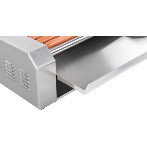 GRILL ROLKOWY Z POKRYWĄ ROLLER GRILL PODGRZEWACZ DO PARÓWEK 7 ROLEK GRILL ROLKOWY Z POKRYWĄ ROLLER GRILL PODGRZEWACZ DO PARÓWEK 7 ROLEK