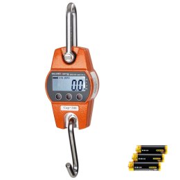 WAGA HAKOWA ŁOWIECKA DLA MYŚLIWYCH HANDLOWA SBS-KW-300/100-O LCD DO 300KG