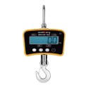 WAGA HAKOWA PODWIESZANA Z PILOTEM DO 1 TONY 1T LCD ŻÓŁTA