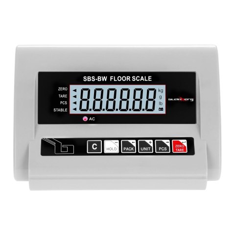 WAGA PLATFORMA MAGAZYNOWA BEZPRZEWODOWA WIFI SBS-BW-3T LCD DO 3 TON WAGA PLATFORMA MAGAZYNOWA BEZPRZEWODOWA WIFI SBS-BW-3T LCD DO 3 TON