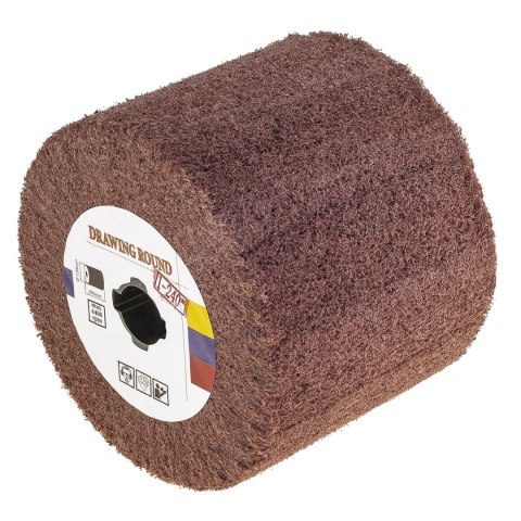 WAŁEK SZLIFIERSKI Z WŁÓKNINY DO SATYNIARKI 120X100MM ZIARNISTOŚĆ P240