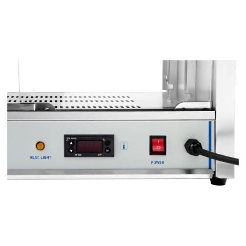 WITRYNA GRZEWCZA EKSPOZYCYJNA CIEPŁEJ ŻYWNOŚCI 1000W SZER. 64CM WITRYNA GRZEWCZA EKSPOZYCYJNA CIEPŁEJ ŻYWNOŚCI 1000W SZER. 64CM