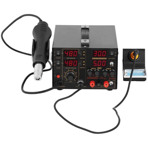 PROFESJONALNA STACJA LUTOWNICZA HOT AIR ZASILACZ LABORATORYJNY S-LS-1 PROFESJONALNA STACJA LUTOWNICZA HOT AIR ZASILACZ LABORATORYJNY S-LS-1