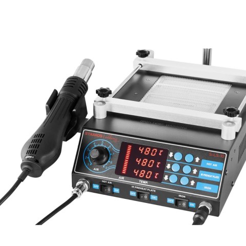 STACJA LUTOWNICZA GROTOWA HOT AIR PREHEATER STAMOS SOLDERING S-LS-10 BASIC STACJA LUTOWNICZA GROTOWA HOT AIR PREHEATER STAMOS SOLDERING S-LS-10 BASIC