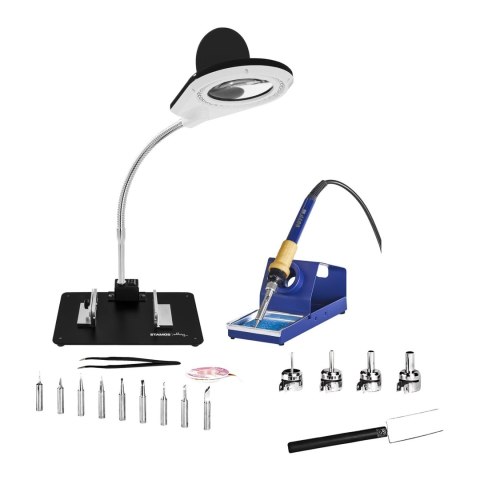 STACJA LUTOWNICZA GROTOWA HOT AIR STAMOS SOLDERING S-LS-17 STACJA LUTOWNICZA GROTOWA HOT AIR STAMOS SOLDERING S-LS-17