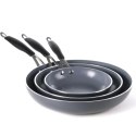 PATELNIA ALUMINIOWA Z POWŁOKĄ TEFLON PLATINUM PROFESSIONAL NIEPRZYWIERAJĄCĄ ŚR. 32 CM - HENDI 621158