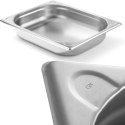POJEMNIK GN 1/2 STALOWY KITCHEN LINE WYS. 65 MM - HENDI 806326