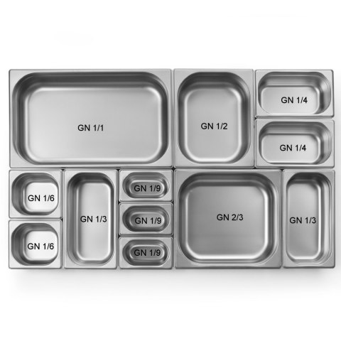 POJEMNIK GN 1/2 WYS. 20 MM ZE STALI NIERDZEWNEJ - HENDI 800300 POJEMNIK GN 1/2 WYS. 20 MM ZE STALI NIERDZEWNEJ - HENDI 800300