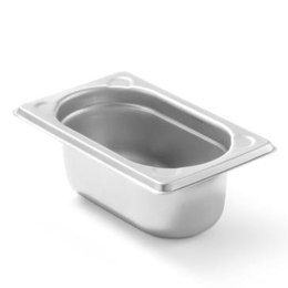 POJEMNIK GN 1/9 STALOWY KITCHEN LINE WYS. 65 MM - HENDI 806722