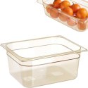 POJEMNIK GN Z GRILAMIDU DO WYSOKICH TEMPERATUR GN 1/2 WYS. 100 MM - HENDI 869376