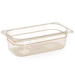 POJEMNIK GN Z GRILAMIDU DO WYSOKICH TEMPERATUR GN 1/3 WYS. 100 MM - HENDI 869475
