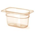 POJEMNIK GN Z GRILAMIDU DO WYSOKICH TEMPERATUR GN 1/9 WYS. 100 MM - HENDI 869772