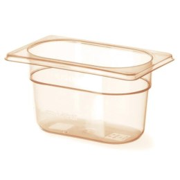 POJEMNIK GN Z GRILAMIDU DO WYSOKICH TEMPERATUR GN 1/9 WYS. 100 MM - HENDI 869772