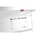 POJEMNIK Z POLIPROPYLENU GN 1/4 WYS. 200 MM - HENDI 880357