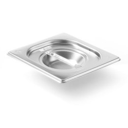 POKRYWKA STALOWA DO POJEMNIKA GN KITCHEN LINE GN 1/6 - HENDI 806869