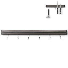 LISTWA MAGNETYCZNA NA NOŻE Z HACZYKAMI DŁ. 600 MM - HENDI 820407