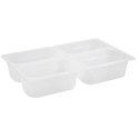 POJEMNIK GASTRONOMICZNY Z POLIPROPYLENU GN 1/4 WYS. 100 MM - HENDI 880326
