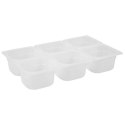 POJEMNIK GASTRONOMICZNY Z POLIPROPYLENU GN 1/6 WYS. 100 MM - HENDI 880425