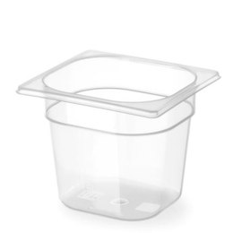 POJEMNIK GASTRONOMICZNY Z POLIPROPYLENU GN 1/6 WYS. 150 MM - HENDI 880418
