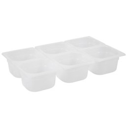 POJEMNIK GASTRONOMICZNY Z POLIPROPYLENU GN 1/6 WYS. 150 MM - HENDI 880418