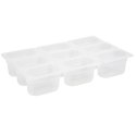 POJEMNIK GASTRONOMICZNY Z POLIPROPYLENU GN 1/9 WYS. 100 MM - HENDI 880524