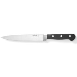 PROFESJONALNY NÓŻ RZEŹNICZY DO MIĘSA KUTY ZE STALI KITCHEN LINE 200 MM - HENDI 781340