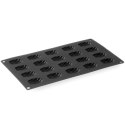 FOREMKI SILIKONOWE NIEPRZYWIERAJĄCE DO PIECZENIA DO 260C MINI-MADELEINES 176X300MM GN1/3 - HENDI 677308