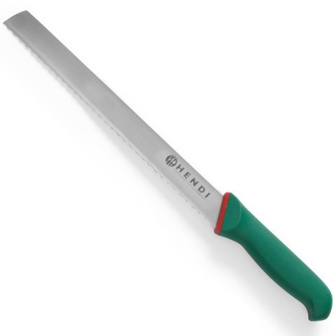 NÓŻ DO CHLEBA I PIECZYWA ZĄBKOWANY GREEN LINE DŁ. 380MM - HENDI 843888 NÓŻ DO CHLEBA I PIECZYWA ZĄBKOWANY GREEN LINE DŁ. 380MM - HENDI 843888