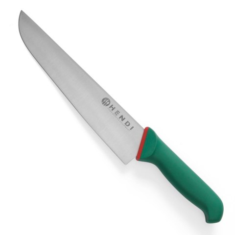 NÓŻ KUCHENNY UNIWERSALNY DO KROJENIA GREEN LINE DŁ. 400MM - HENDI 843956 NÓŻ KUCHENNY UNIWERSALNY DO KROJENIA GREEN LINE DŁ. 400MM - HENDI 843956