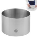 PIERŚCIEŃ KUCHARSKI CUKIERNICZY ZE STALI NIERDZEWNEJ ŚR. 90MM WYS. 45MM - HENDI 512302