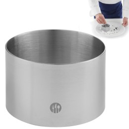 PIERŚCIEŃ KUCHARSKI CUKIERNICZY ZE STALI NIERDZEWNEJ ŚR. 90MM WYS. 45MM - HENDI 512302