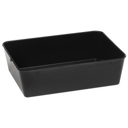 POJEMNIK TACA NA MIĘSO I ŻYWNOŚĆ Z MELAMINY 290X160X60MM CZARNY - HENDI 568408