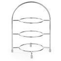 STOJAK EKSPOZYTOR NA 3 TALERZE O ŚR. 17 CM STALOWY - HENDI 425466